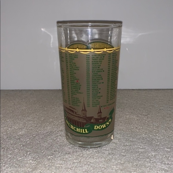 Vintage 1981 Kentucky Derby Glass - Picture 2 of 8